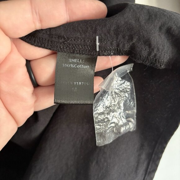 Pomander Place Black Polly Shirt Dress Women’s Size Medium - Picture 6 of 9